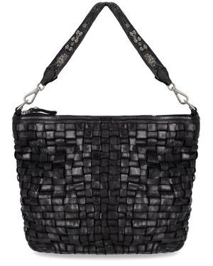 Campomaggi Edera Shopping Bag - Black