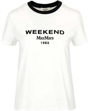 Weekend by Maxmara T Shirts And Polos - White