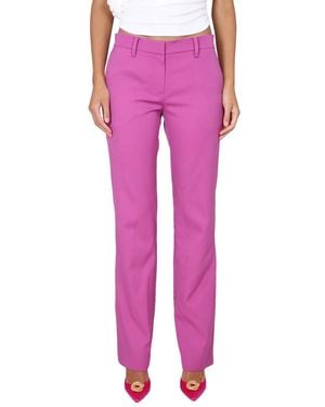 Magda Butrym Straight-Leg Pants With Belt Loops - Pink