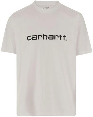 Carhartt Script T-Shirt - Grey