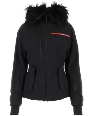 Prada Extreme-tex Stretch Ski Jacket - Black