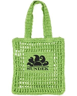 Sundek Bag With Logo - Green