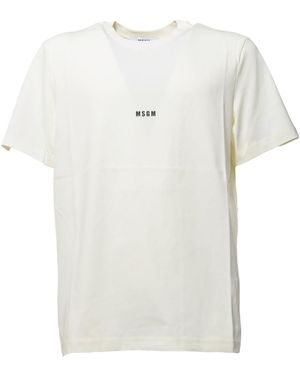 MSGM T-Shirts und Polos - Weiß