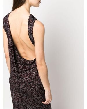 VITELLI Electric Jacquard Chainlink -Kleid ohne Kettenlinks - Schwarz