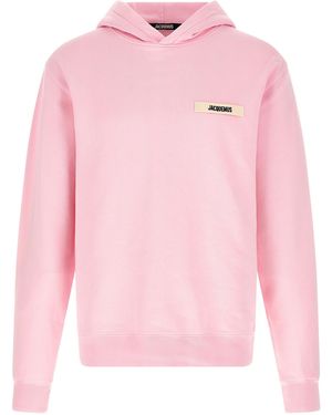 Jacquemus 'le Hoodie Gros Grain'-hoodie - Roze