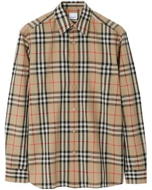 Burberry Hemd getragen von - Braun