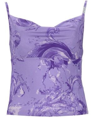 Versace Jeans Couture Top - Purple