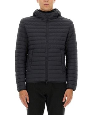 Colmar Lightweight Down Jacket With Hood - Grey