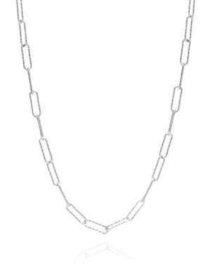 Hermina Athens Cadena de corte de diamantes Hermina Atenas - Blanco