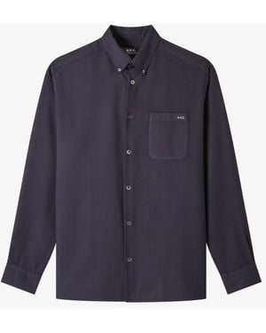 A.P.C. Mateo -logo - Blauw