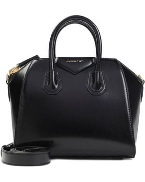 Givenchy Antigona Mini Leather Handbag - Black