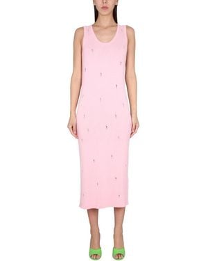 Barrow Viscose Dress - Pink