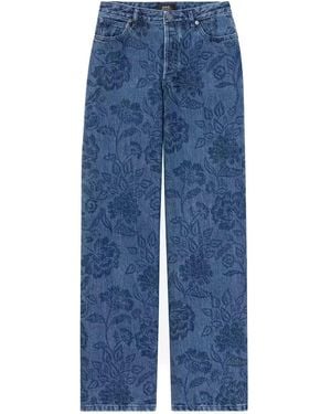 A.P.C. Hose blau