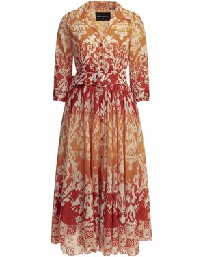 Samantha Sung Cotton Dress - Red