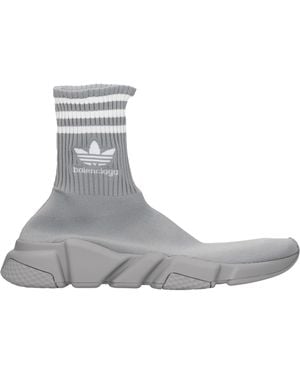 Balenciaga Trainers Adidas Speed Uomo Tessuto Grigio/Bianco - Grey
