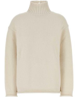 Bottega Veneta Cashmere Jumper - White