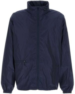 Saint Laurent Solid Jacket - Blue