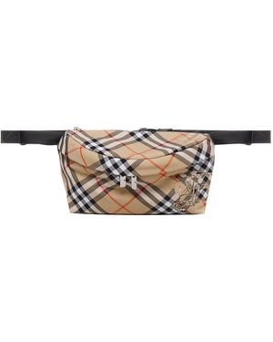 Burberry Vintage Controle Verstelbare Bumbag - Wit