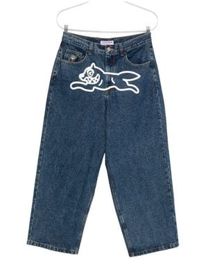 ICECREAM Running Dog Denim Jeans - Blue