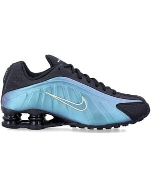 Nike Shox R4 Sneakers Aus Kunstleder Und Gummi - Blau