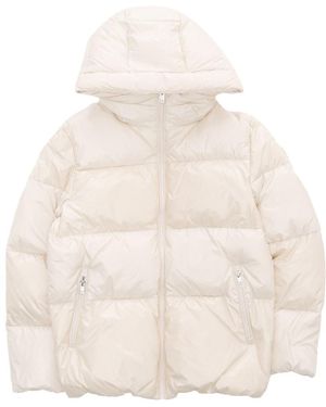 Woolrich Quilted Glossy Jacket - Natural