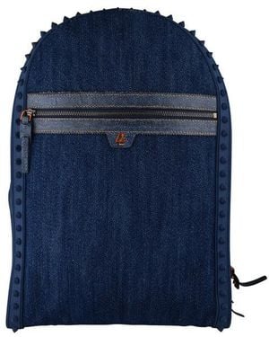 Christian Louboutin Backparis Miss Denim - Blue