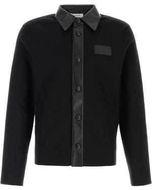 Givenchy Mixed-Material Cardigan - Black