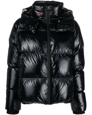 Perfect Moment January Detachable-Hood Padded Jacket - Black