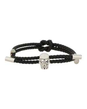 McQueen Alexander Mc Queen Skull Bracelet - Noir