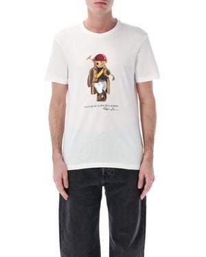 Polo Ralph Lauren T-Shirts und Polos Beige - Weiß