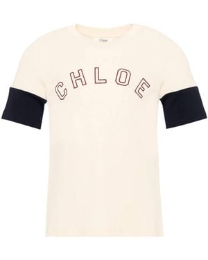 Chloé T-shirt - Naturel