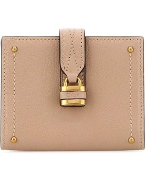 Chloé Square Wallet - Natural