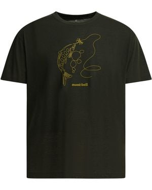 Montbell T-Shirts - Black