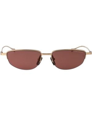 Dita Eyewear Squared Sunglasses Dls131 A 01 - Brown