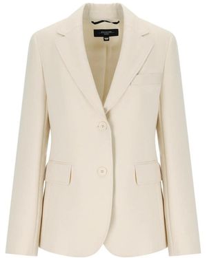Weekend by Maxmara Uva Single Breasted Jacket - Natural
