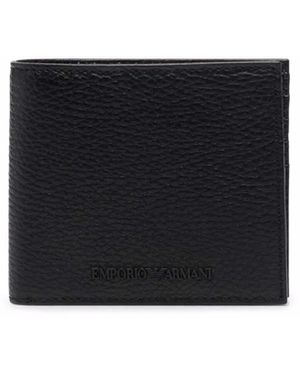 Emporio Armani Brieftaschen schwarz - Weiß