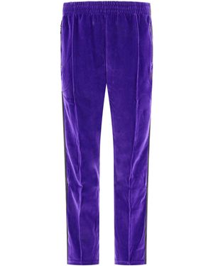 Needles Nadeln Velours Trackhose - Lila