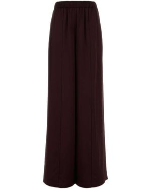 Tory Burch Pantalone Pigiama Bordeaux - Purple