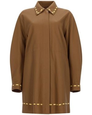Fendi Soprabito - Brown