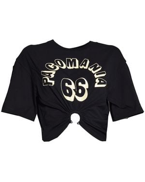 Rabanne T-shirts En Polo's - Zwart