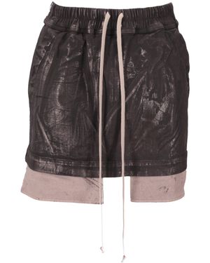 Rick Owens Nebel-Minirock - Schwarz