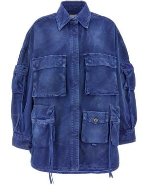 The Attico De Attico 'fern' Jas - Blauw