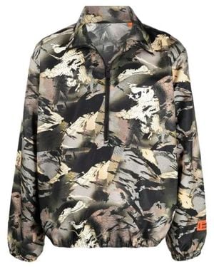 Heron Preston Camouflage Winkbreaker - Zwart