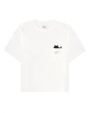 Paul Smith Graphic Crew Neck T-Shirt - White