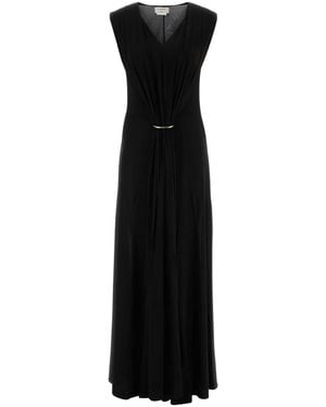 Sportmax Stretch Viscose Fervida Dress - Black