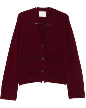 Lisa Yang Danni Cashmere Cardigan - Red