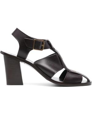 Soeur Ales Calf Leather Pumps - Black