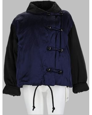 Isabel Marant 100% Silk Mini Jacket - Blue