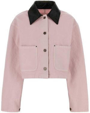 Prada Pink Denim Jacket