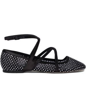 Jimmy Choo Astoria Ballerinas - Black